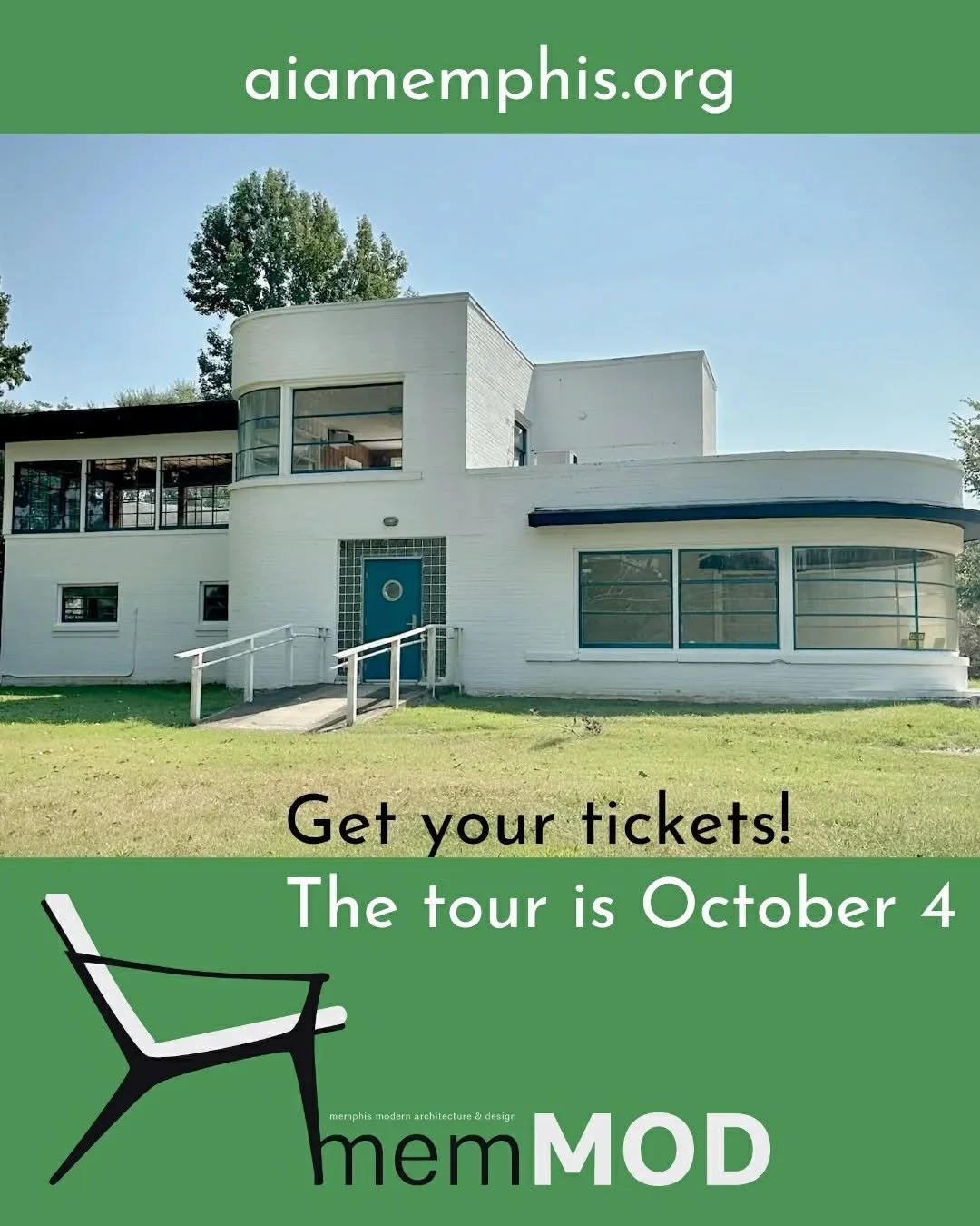 I'll be stationed at the Frayser Bauhaus. Which house will you start at? Details at tickets at aiamemphis.org!