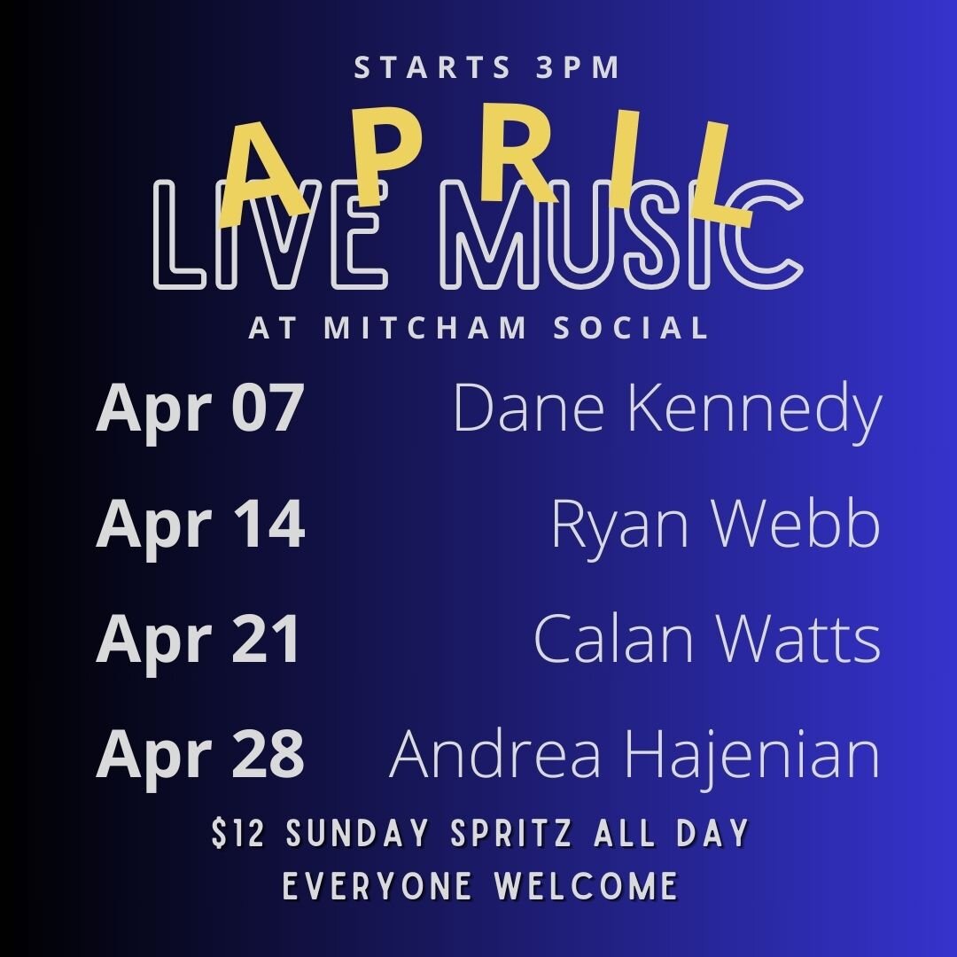 April Live Music for Mitcham Social Sunday Sessions 🍻 ✨  #MitchamSocial #melbournepizza #craftbeer #eatmelbourne #bhfyp #melbournefoodies #pizza #happyhourmelbourne #easternsuburbs #livemusic #events #musicvenue #liveentertainment #sundaysessions #e