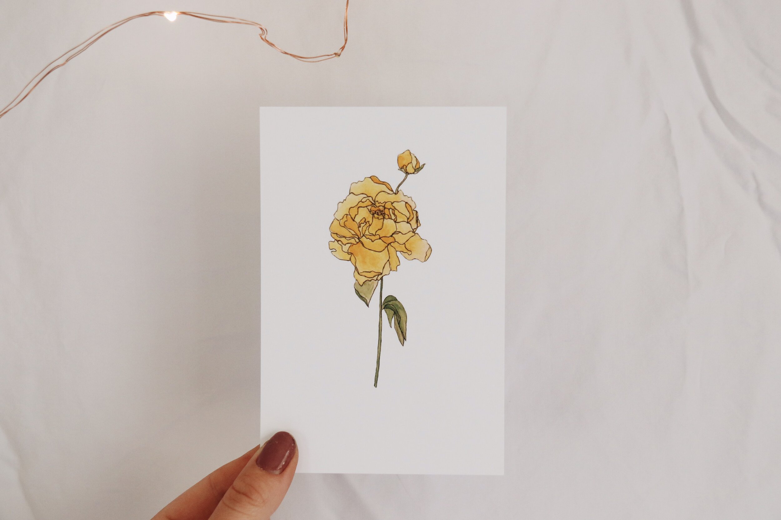 Peony Postcards