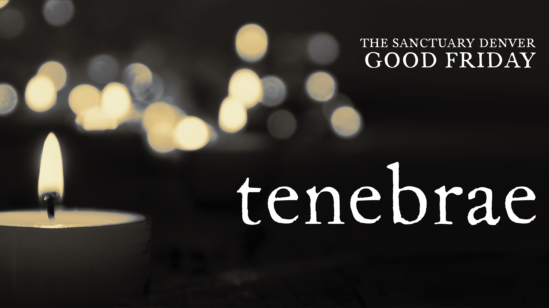 Good Friday Service - Apr 3 · 7:30pm