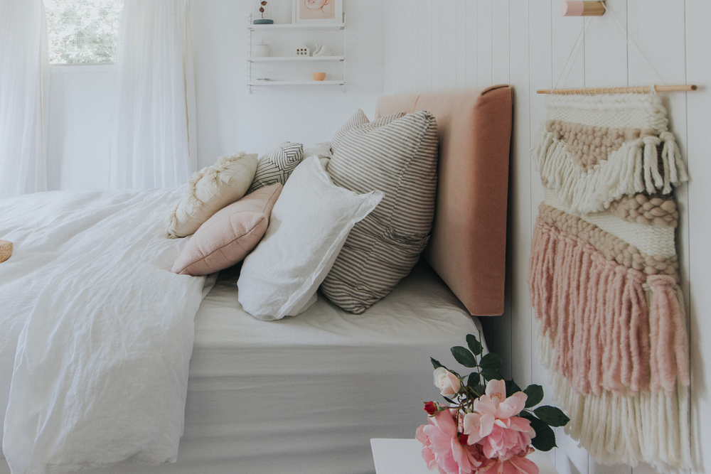 Diy Upholstered Headboard Clever Poppy, Recover A Headboard Ideas