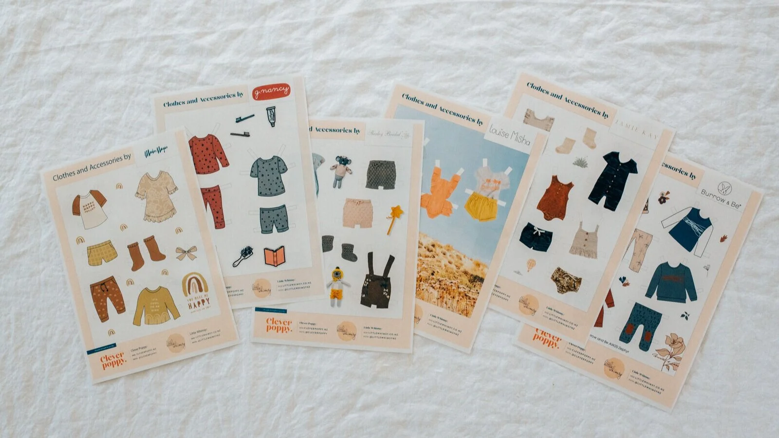 Make your own Paper Dolls (with free printables!) — Clever Poppy