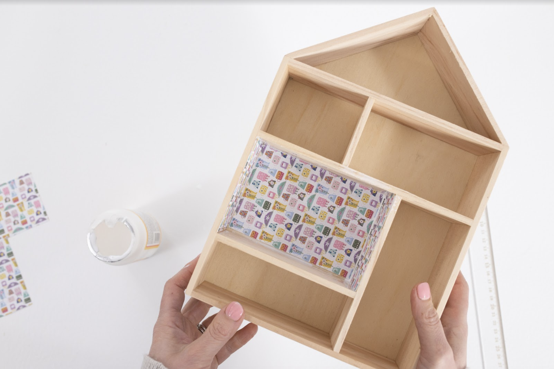 DIY Dollhouse Wallpaper — Clever Poppy