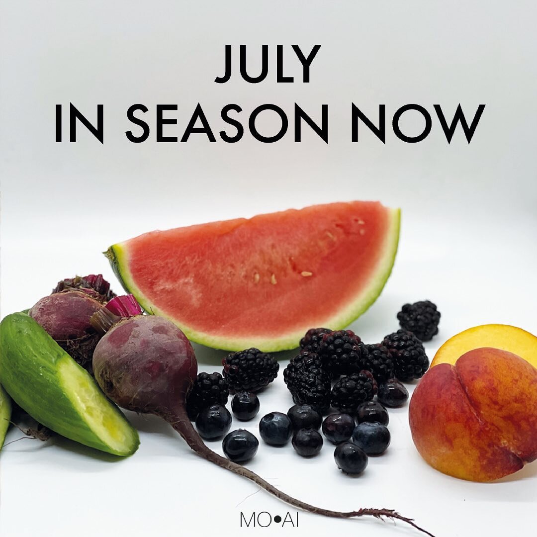 No idea how it is already July&hellip; 
Here is an overview what is in season now!
We are off to Germany and France on Saturday and are so excited about a full month with family and friends - it has been forever!!!❤️

What are you excited about in Ju