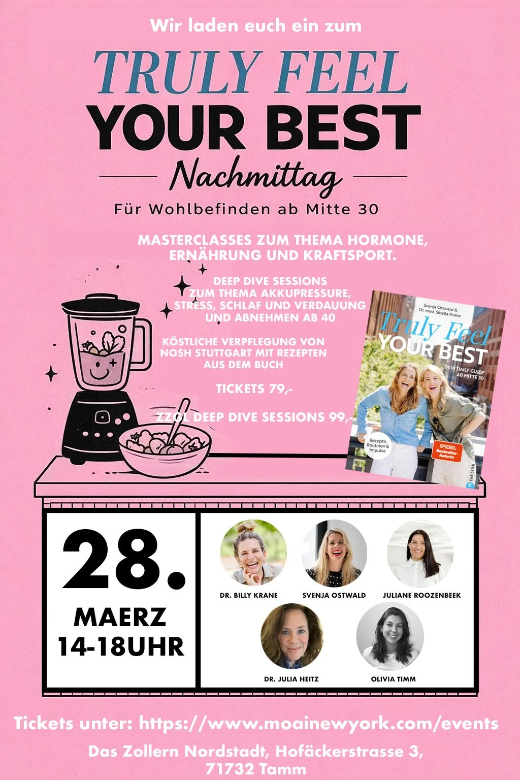 TRULY FEEL YOUR BEST - DEEP DIVE Event Ticket