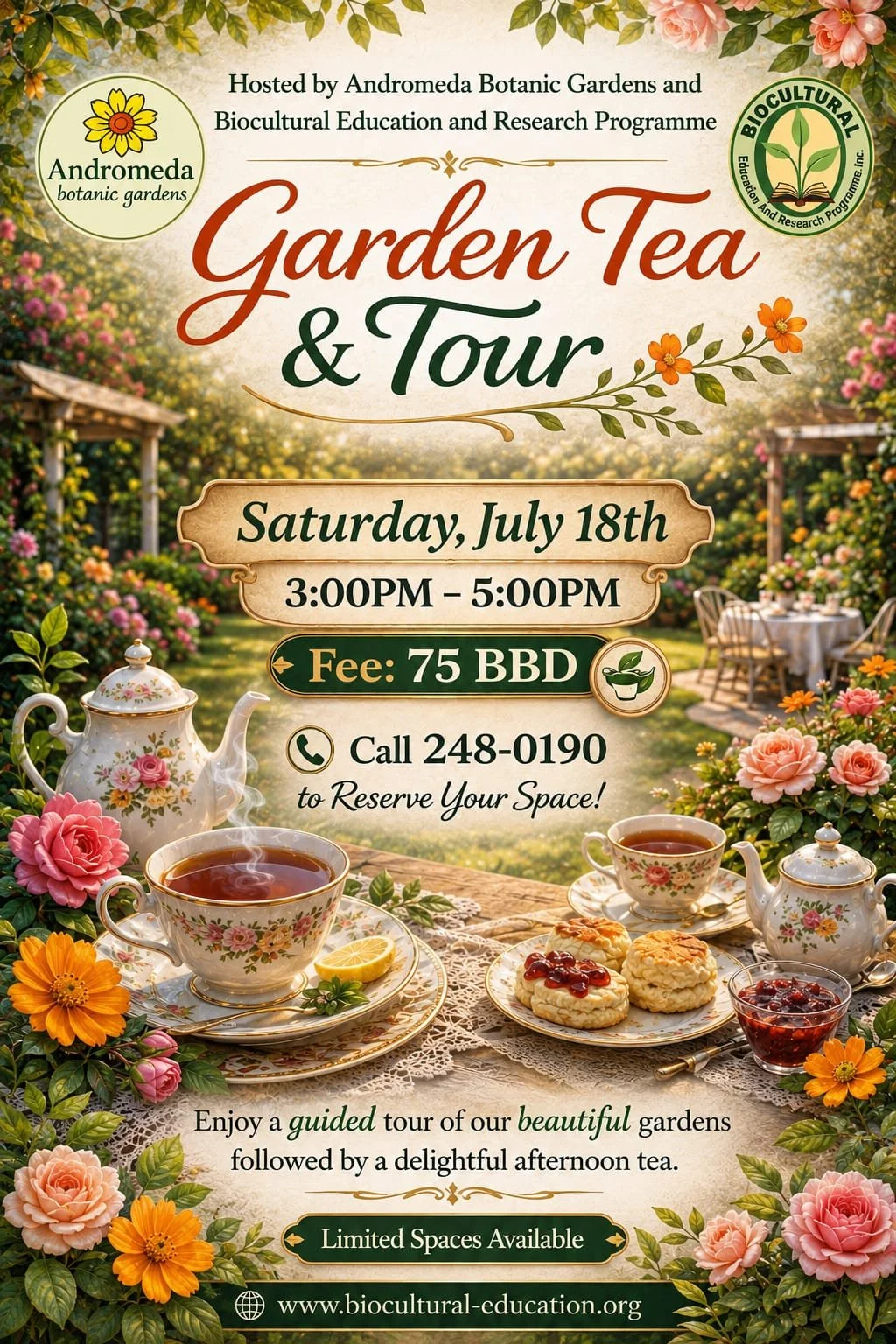 Garden Tea and Tour