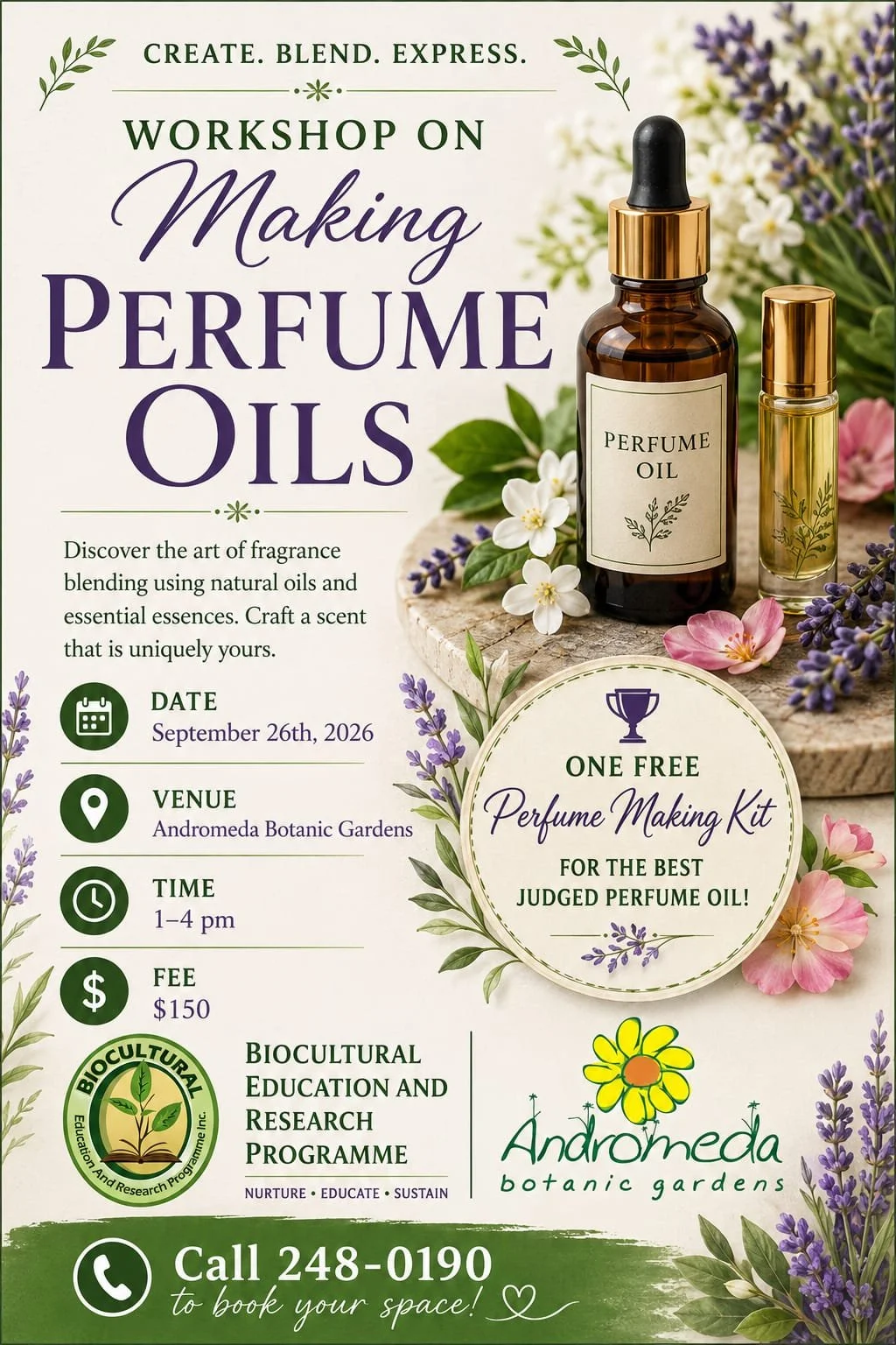 Workshop on Making Perfume Oils