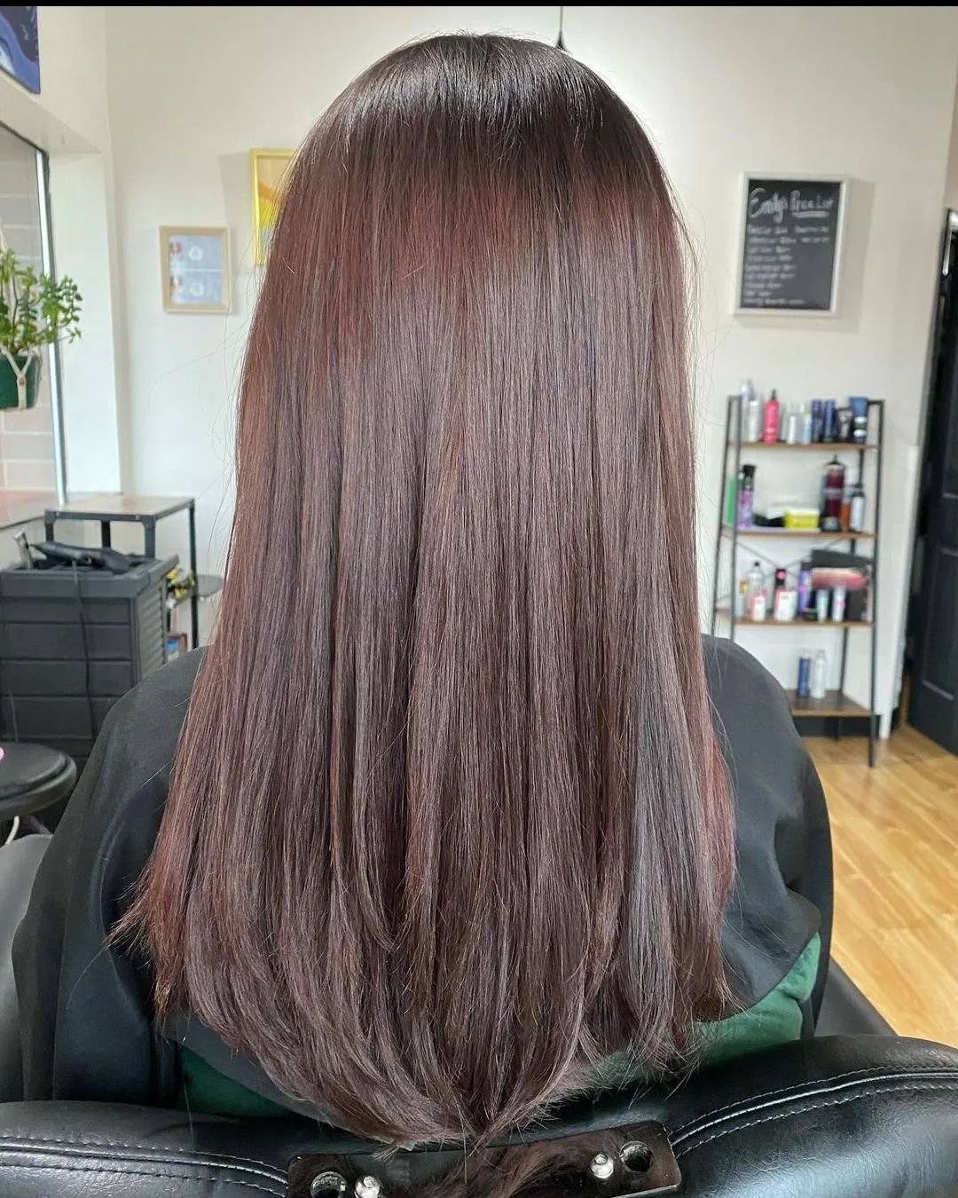 Beautiful Black Cherry color by @hairbylizzymoelder !
Lizzy is taking new clients message her or book online at canvasstudiosalon.online 
#haircolor # Binghamton #canvasstudiosalonbing