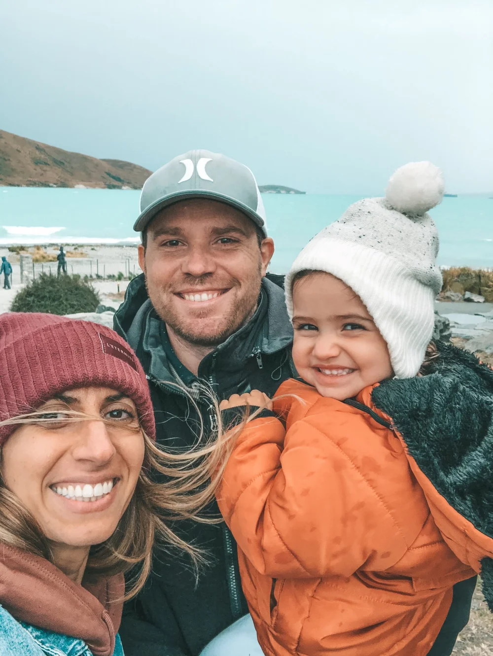 quick selfie to remember how windy it was.