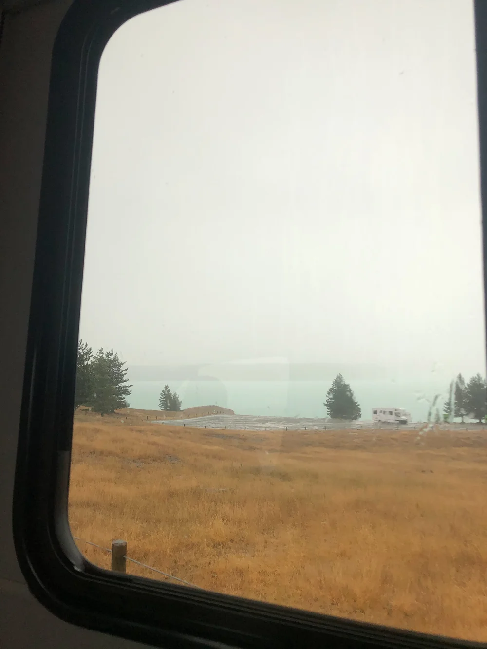 our view for the evening at Lake Pukaki.