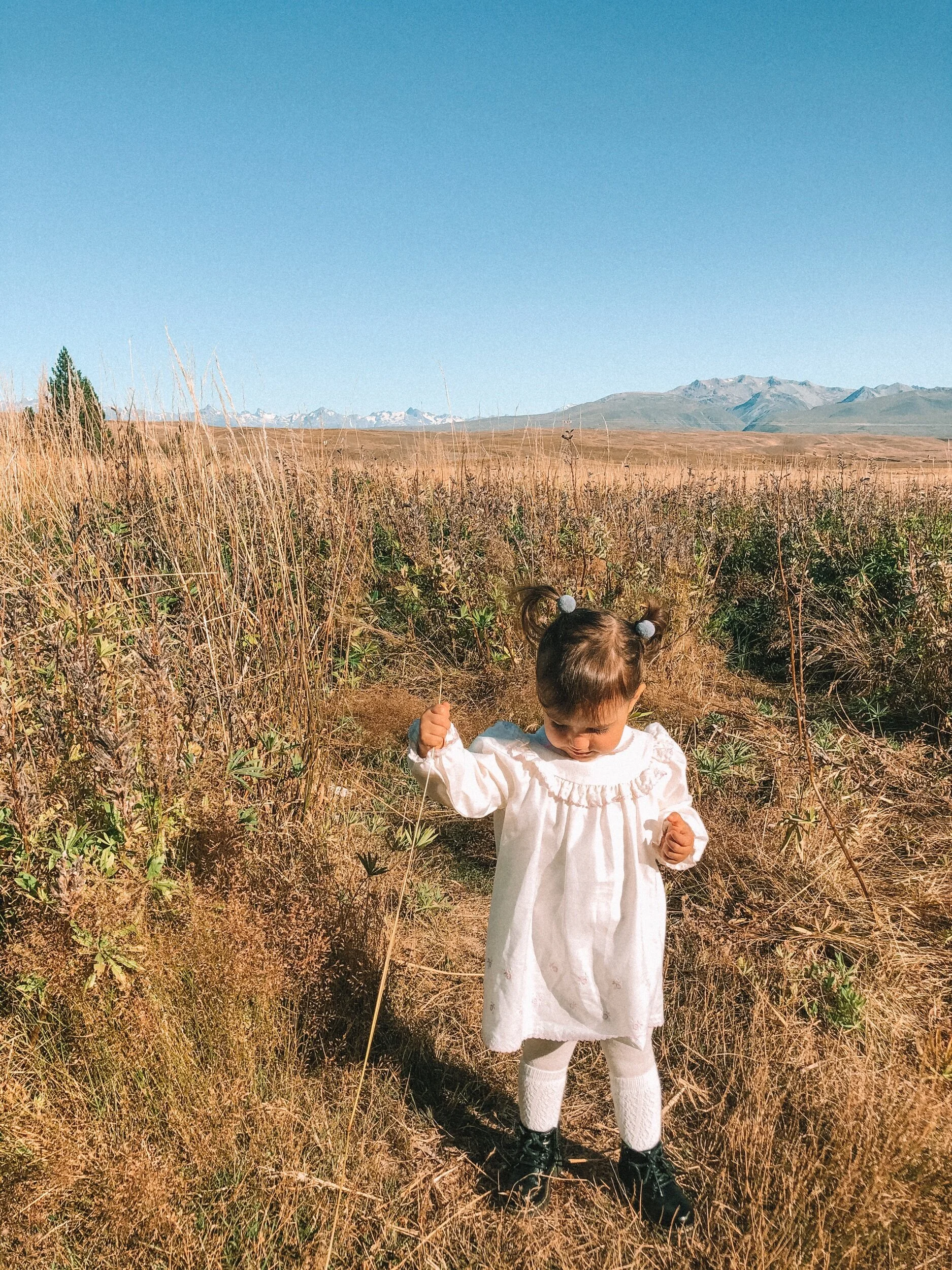 in her element with Mother Nature.