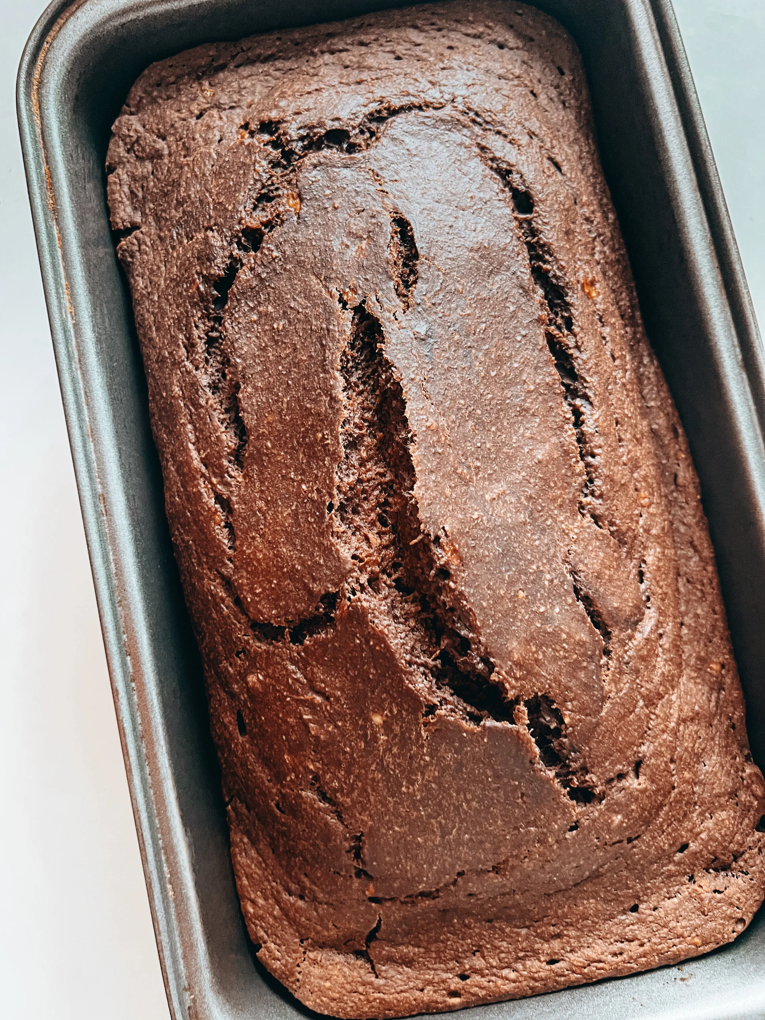 Healthy Chocolate Banana Bread