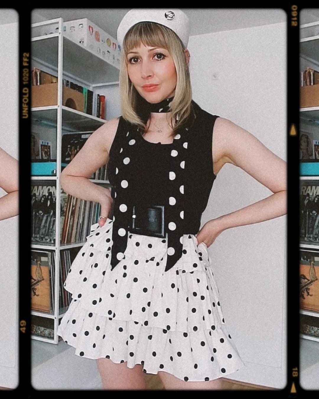 Been playing dress up &amp; still love this dress&hellip; maybe even more so now⚡️

p.s. resisted the urge to use the Boosh&rsquo;s &ldquo;Future Sailors&rdquo; as the song choice ⚓️

.
.
.

#whammykissvintage #vintagestyle #vintageshop #vintageselle