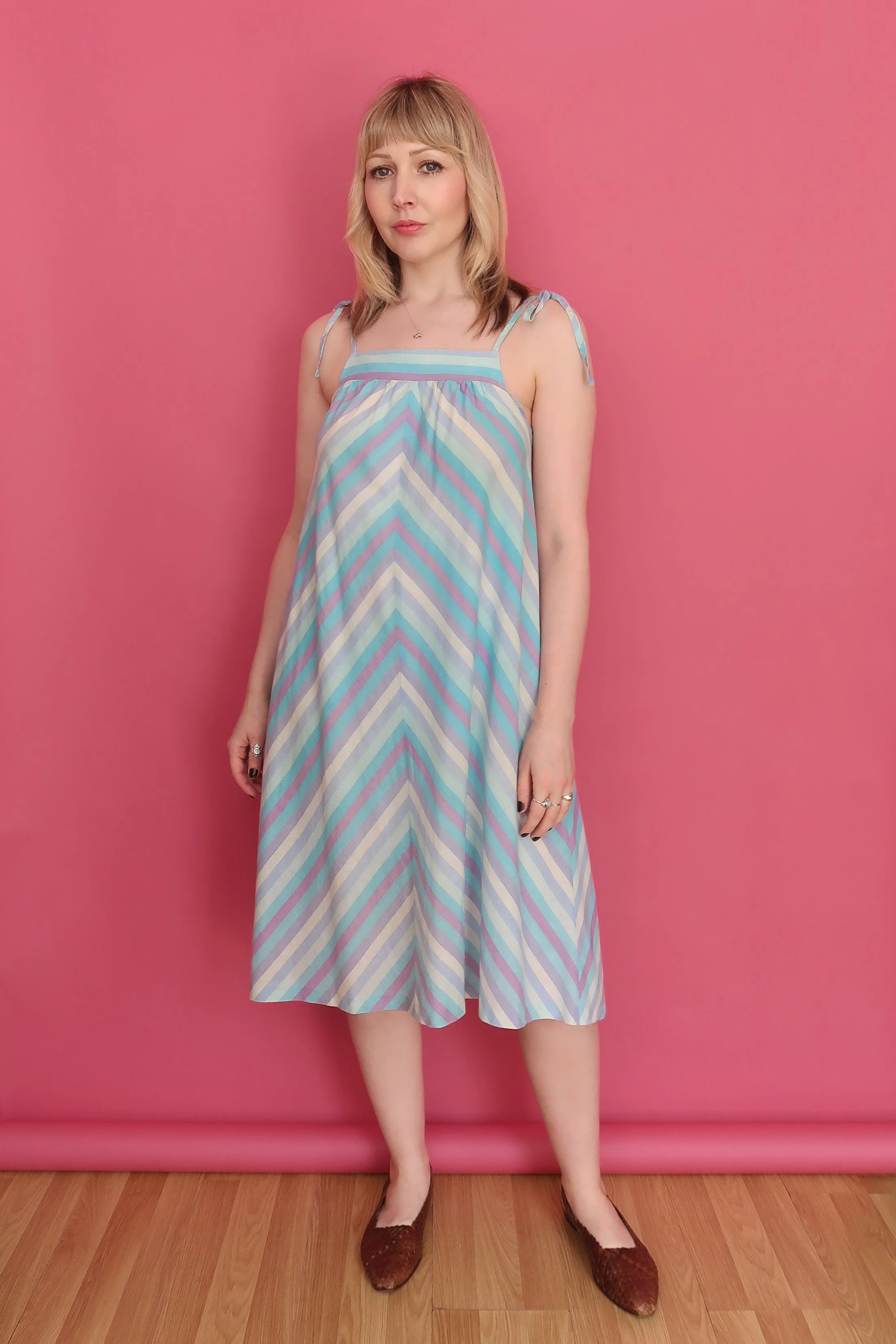 Vintage_80s_Blue_Stripe_Cotton_Beach_Dress_2.jpg