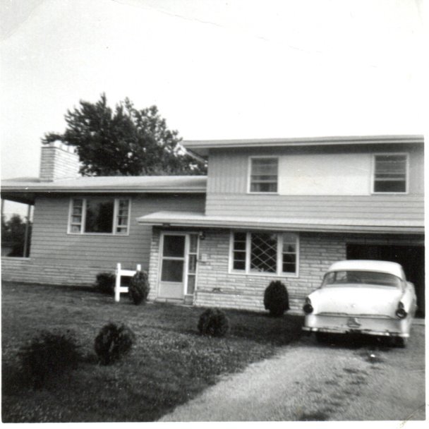 The house Dale lived in when his sister was born.