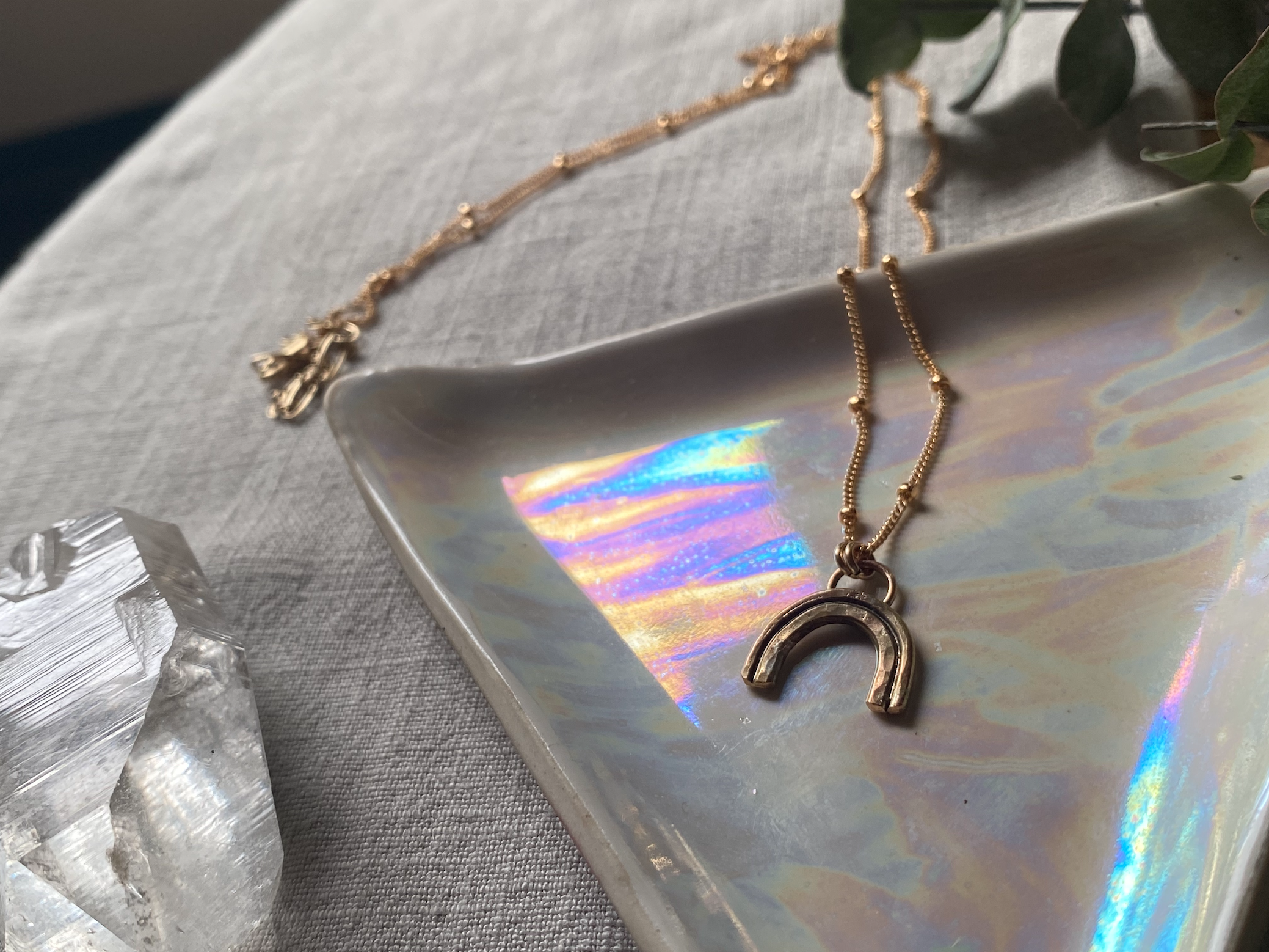 varna rainbow necklace