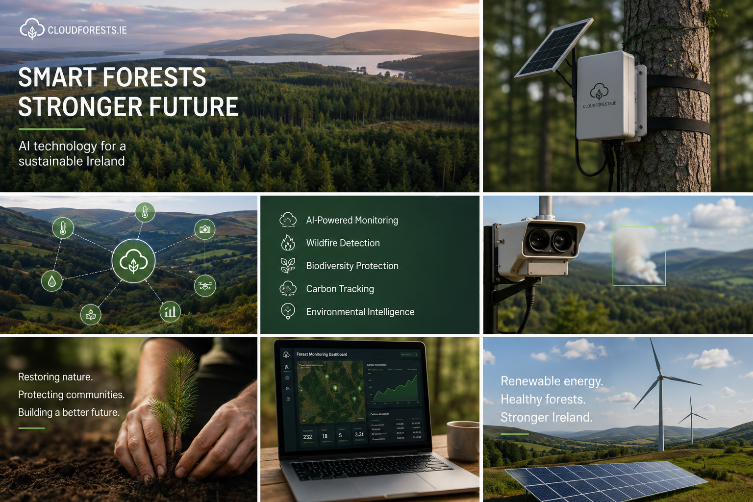 How AI and Smart Forest Technology Could Help Ireland Fight Climate Change