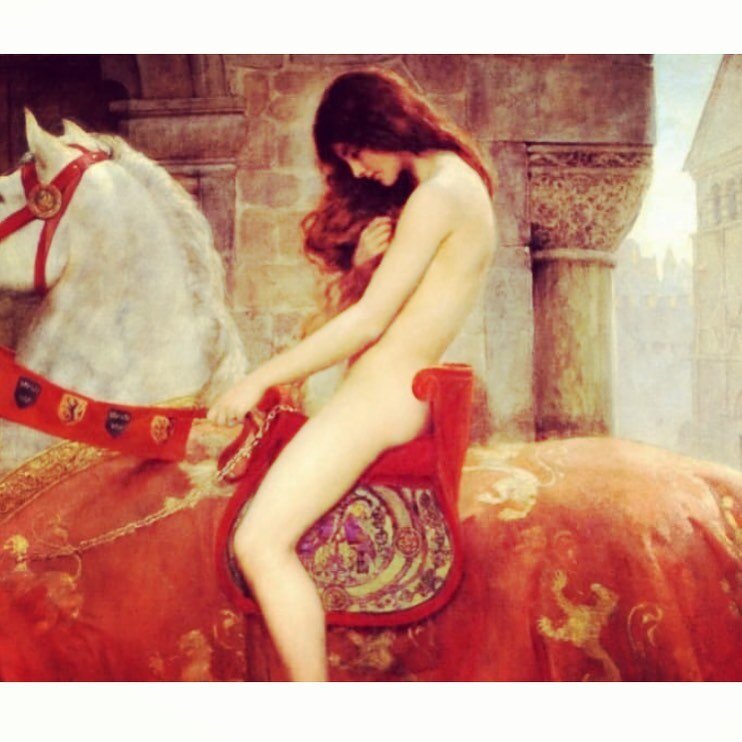 Lady Godiva vibes. 

She rode bareback and naked through the streets to stand for her citizens. 

We are prepared to look silly, be laughed at or accept a challenge... why? Because we have something we believe in. 

What can we do today to make a sta