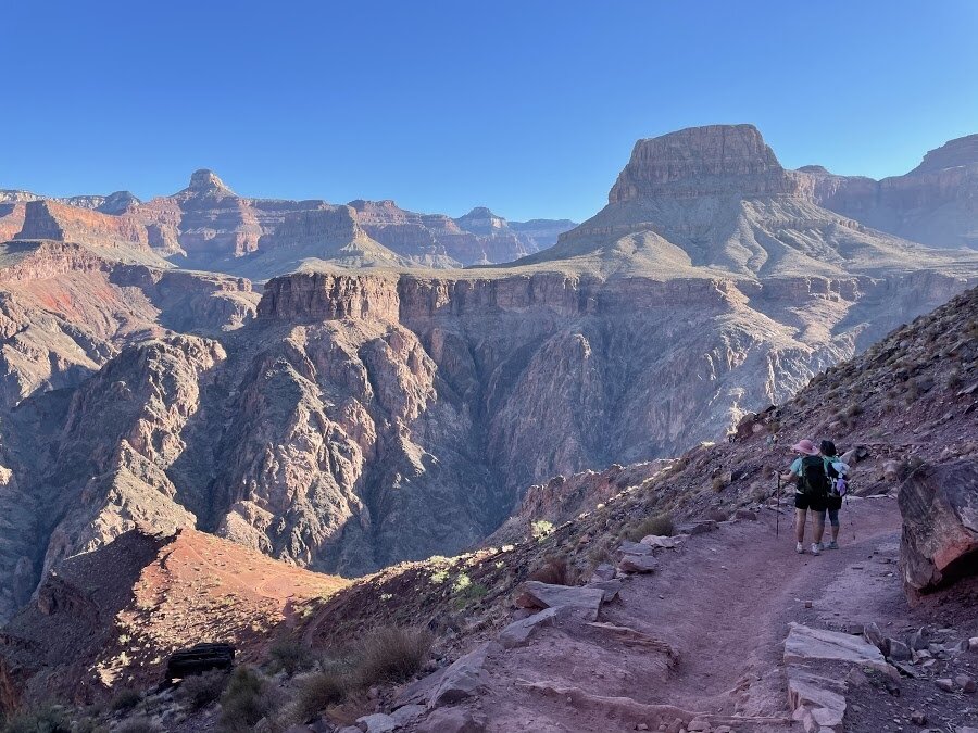 more switchbacks on south kaibab trail