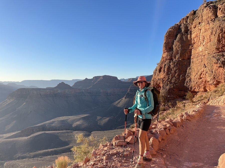 hiking south kaibab to tipoff point
