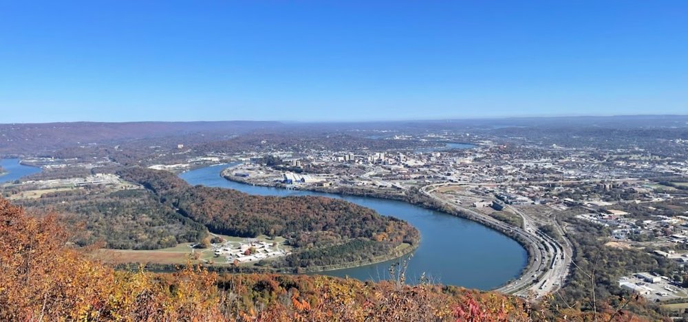 View of Chattanooga from Point Park