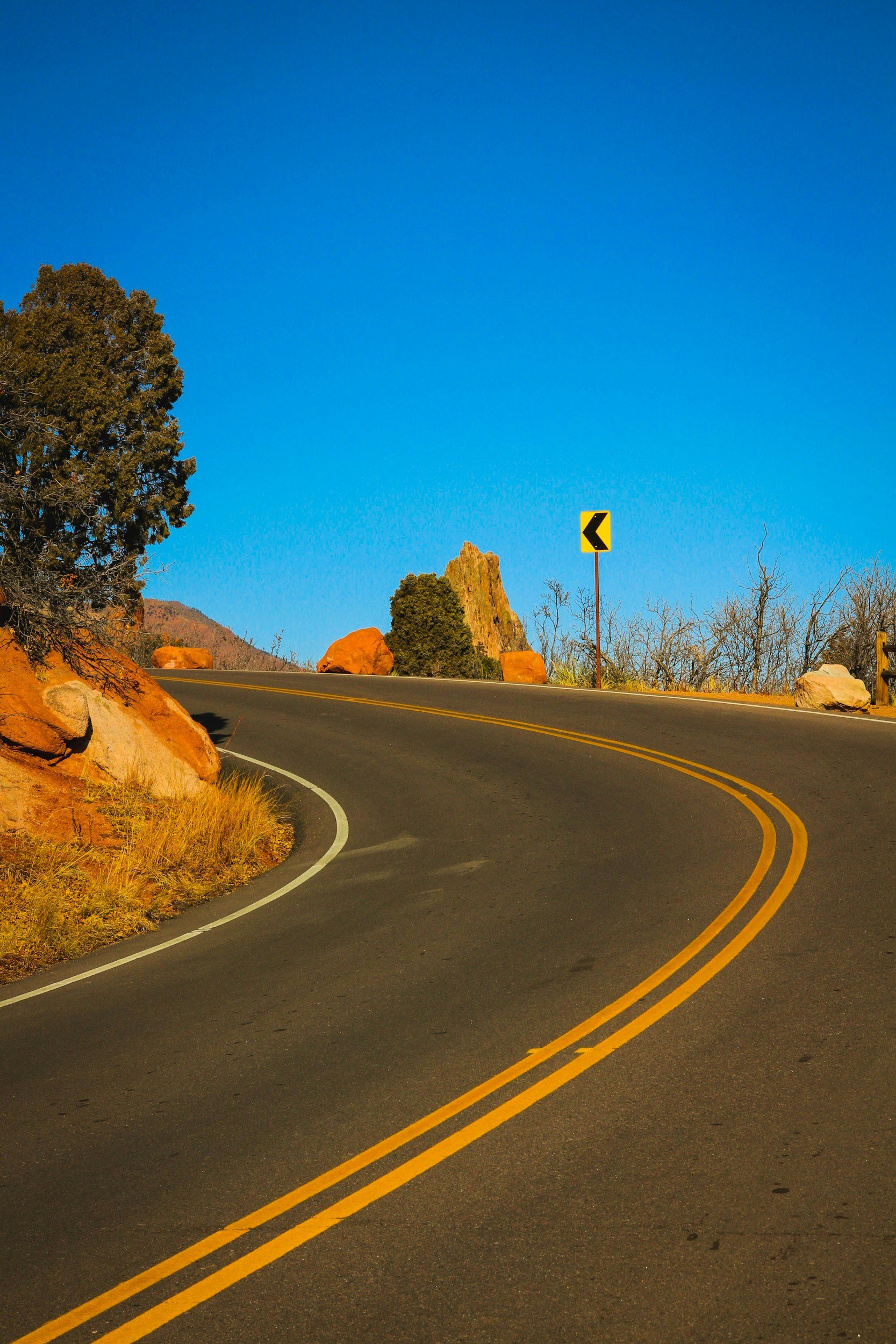 curving road