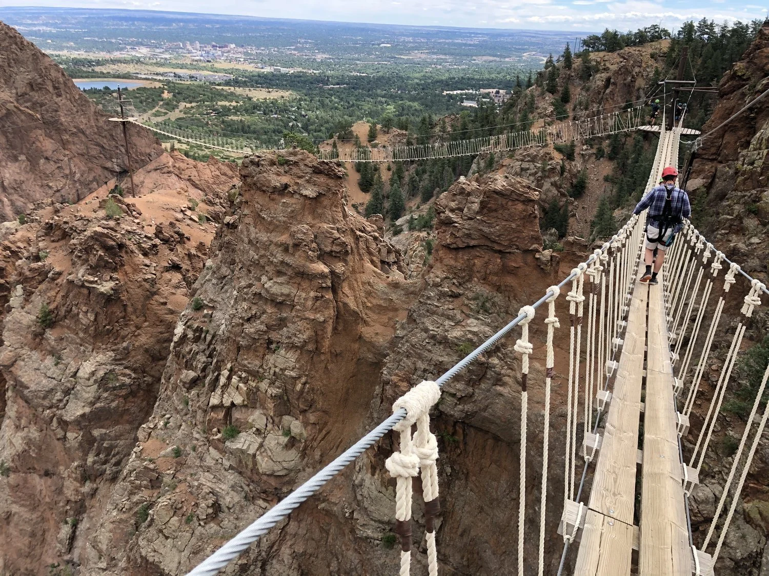 High and Long: The Best Colorado Springs Ziplines Over Seven Falls ...