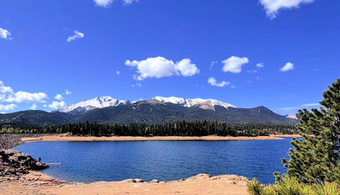 pikes peak from north catamount trail