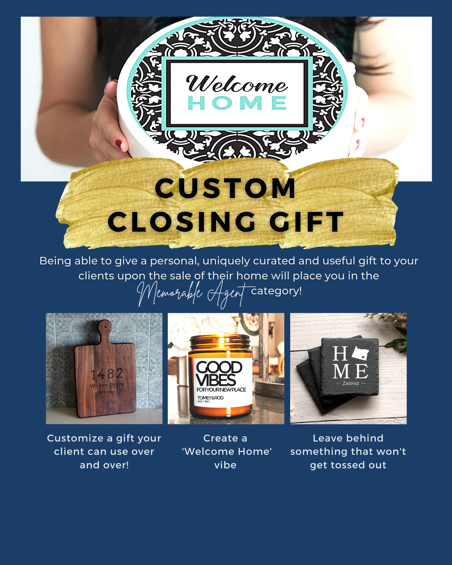 Real Estate Closing Gift -- Welcome Home Package — Elevate Event