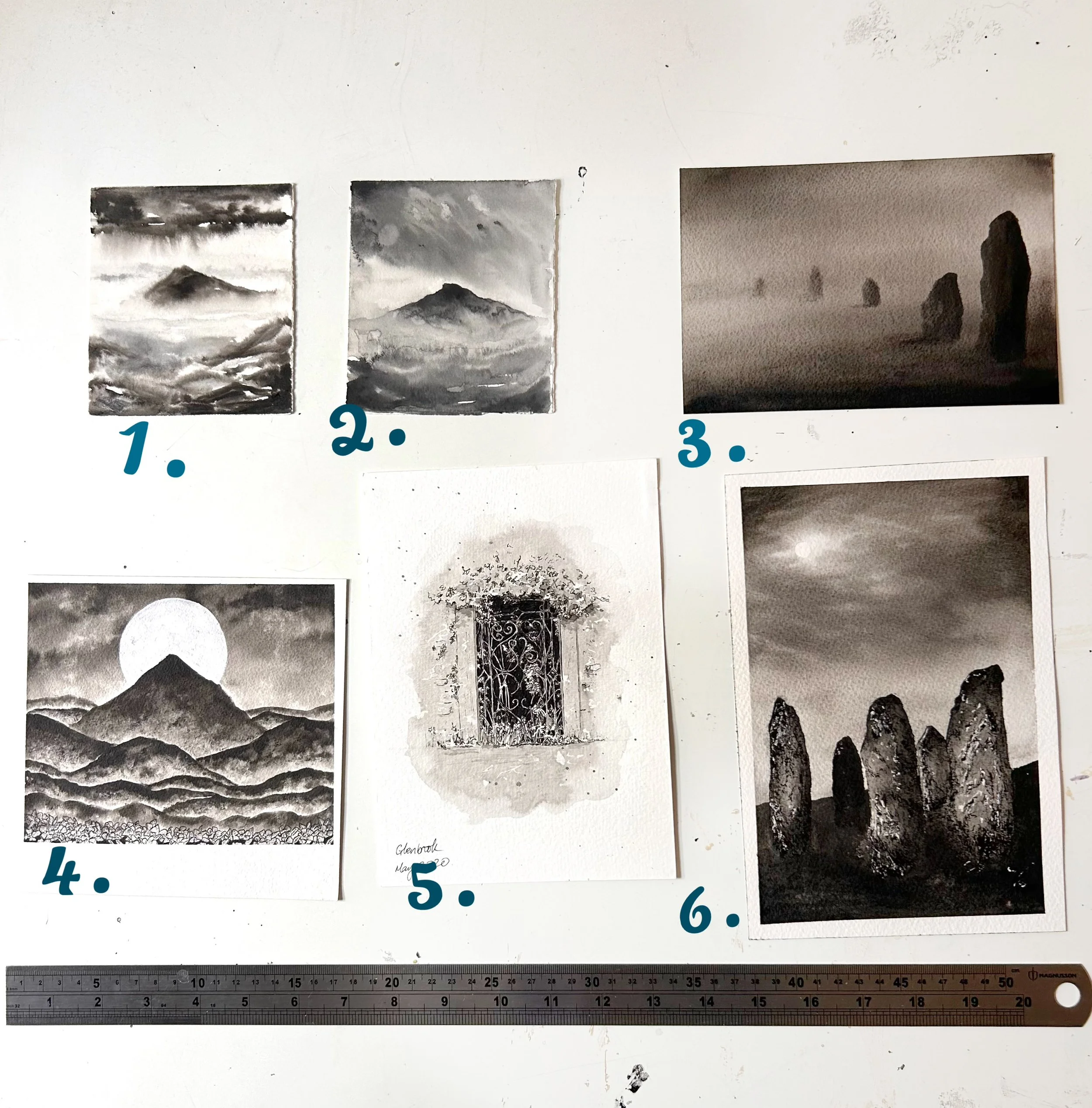 Tiny & Very Small Paintings