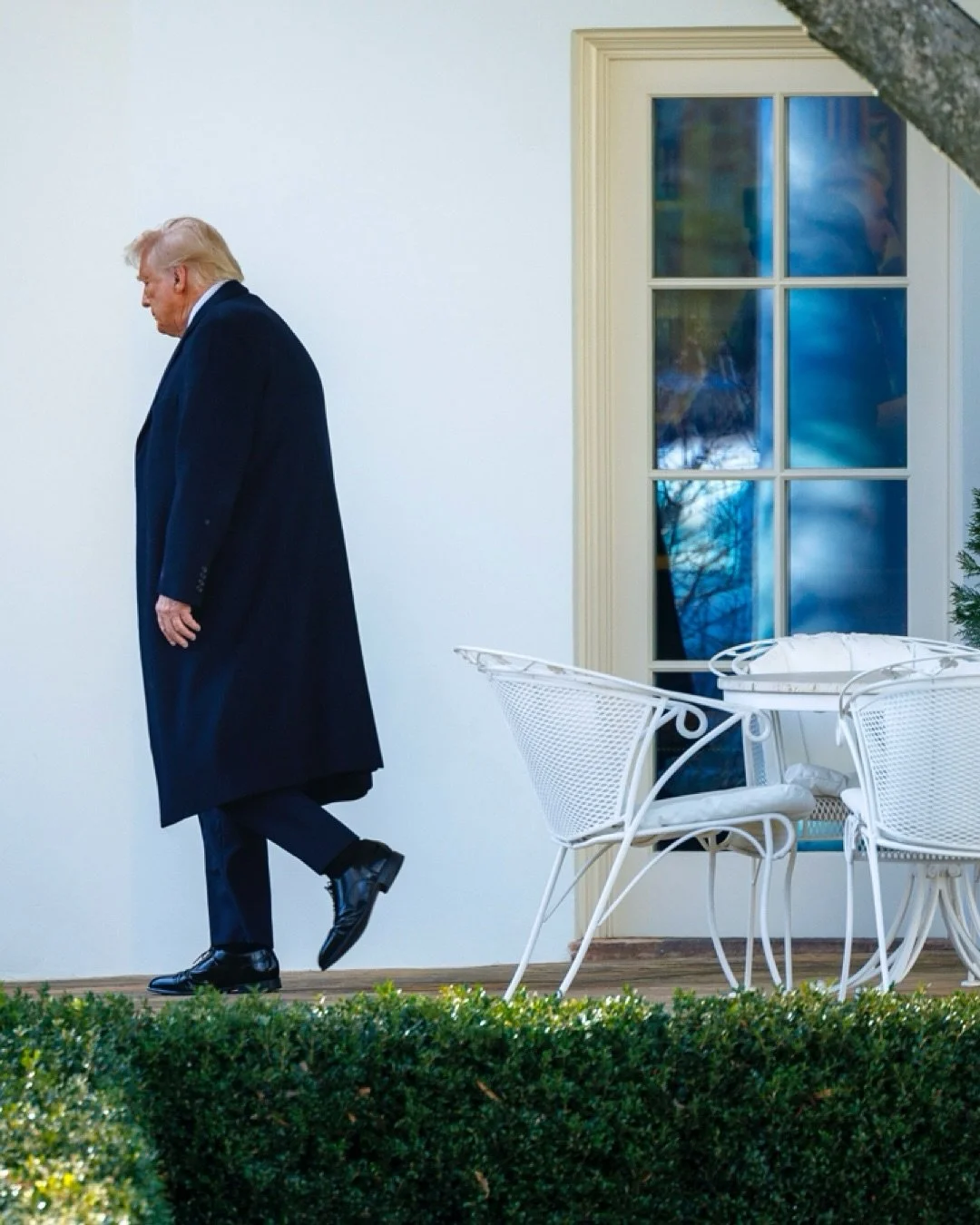 Scenes from the last few days at the White House 🏡 (Joshua Sukoff/@medilldc)
&bull;
&bull;
&bull;
#whitehouse #trump #president #photojournalism