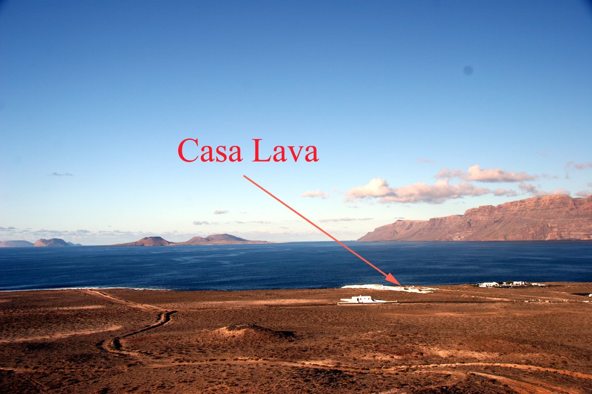 LOCATION OF CASA LAVA