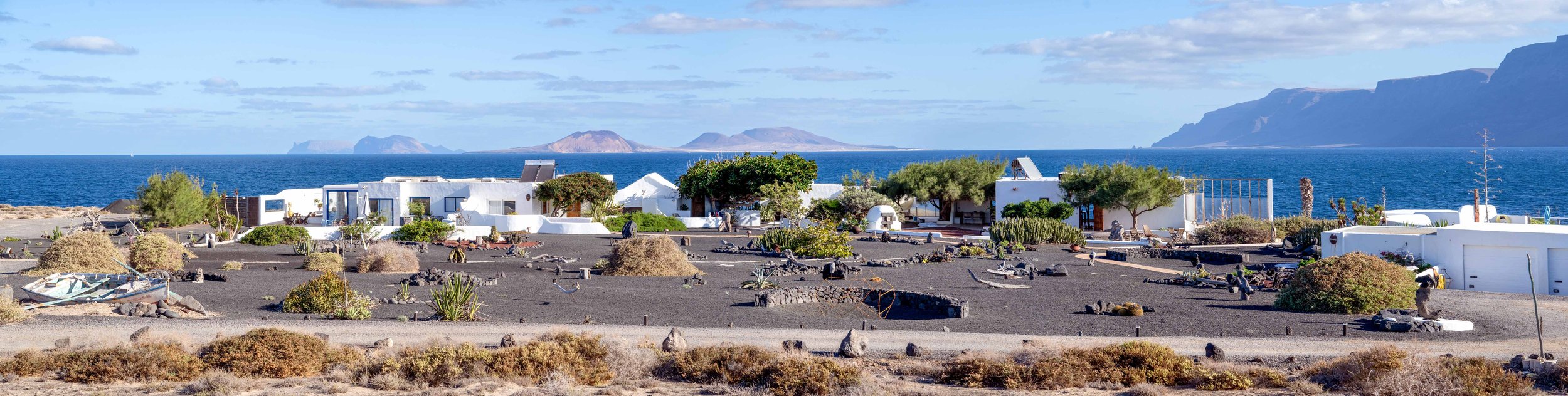 Panorama on the  Graciosa island