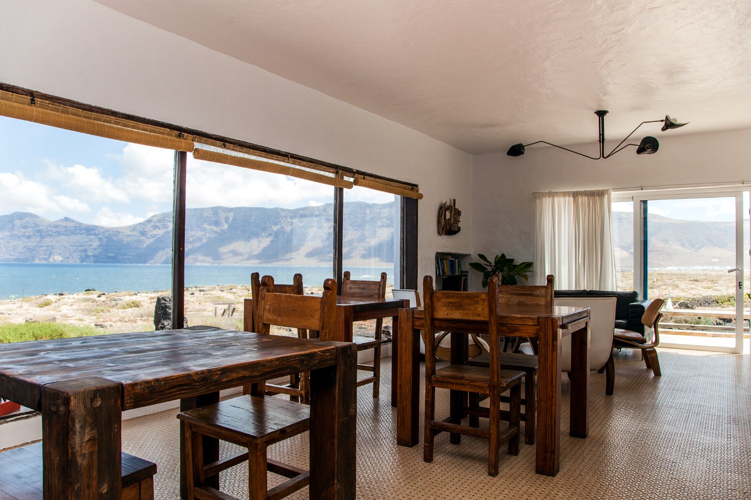 Comedor-salon de Casa Dominique