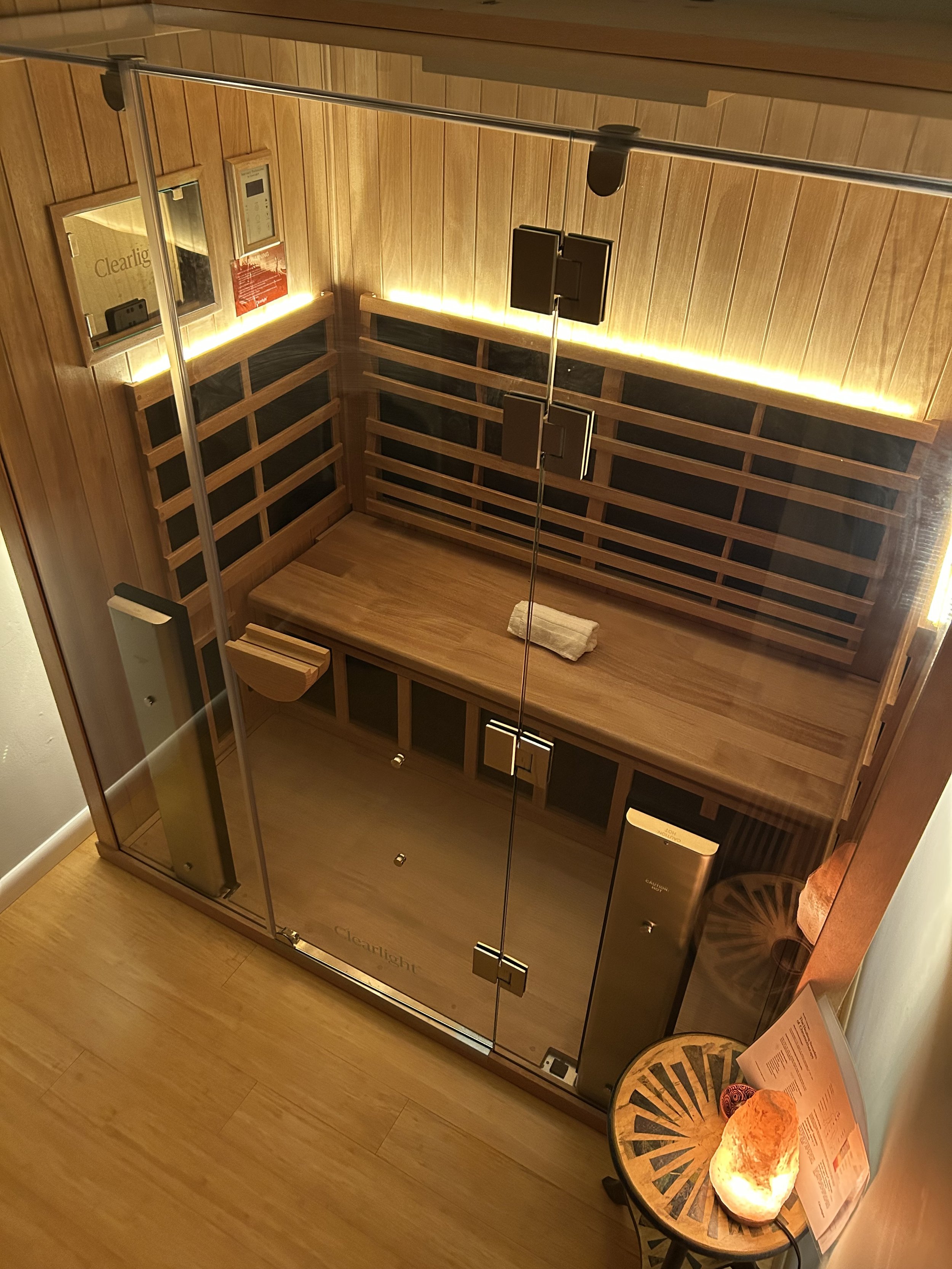 Infrared Sauna Added