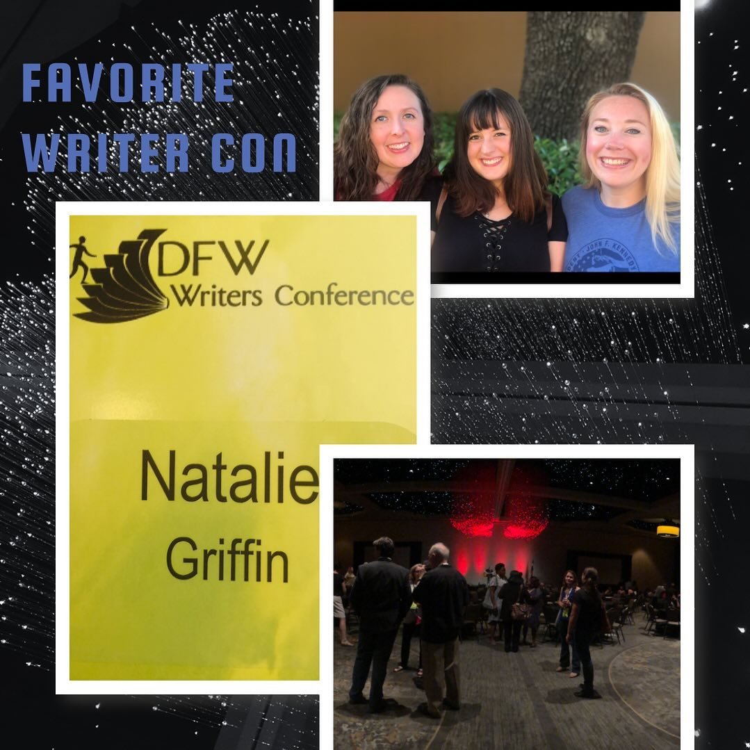 Have you been to a writer&rsquo;s conference?

Back in 2019, I had the privilege to go to @dfwcon for the first time. It was such a fantastic experience! One day I&rsquo;ll get to go back, I&rsquo;ll make sure of it!

If you haven&rsquo;t been to a w