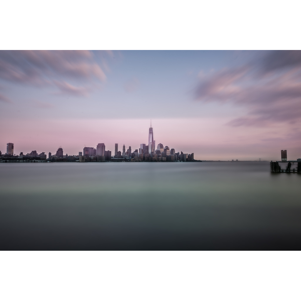 new york skyline poster
