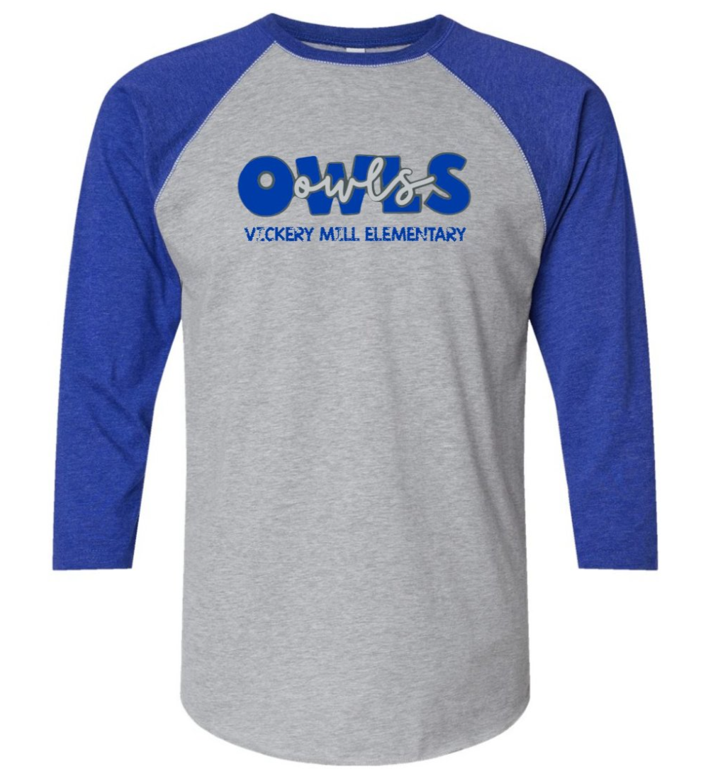 Youth 3/4 Sleeve T Shirt