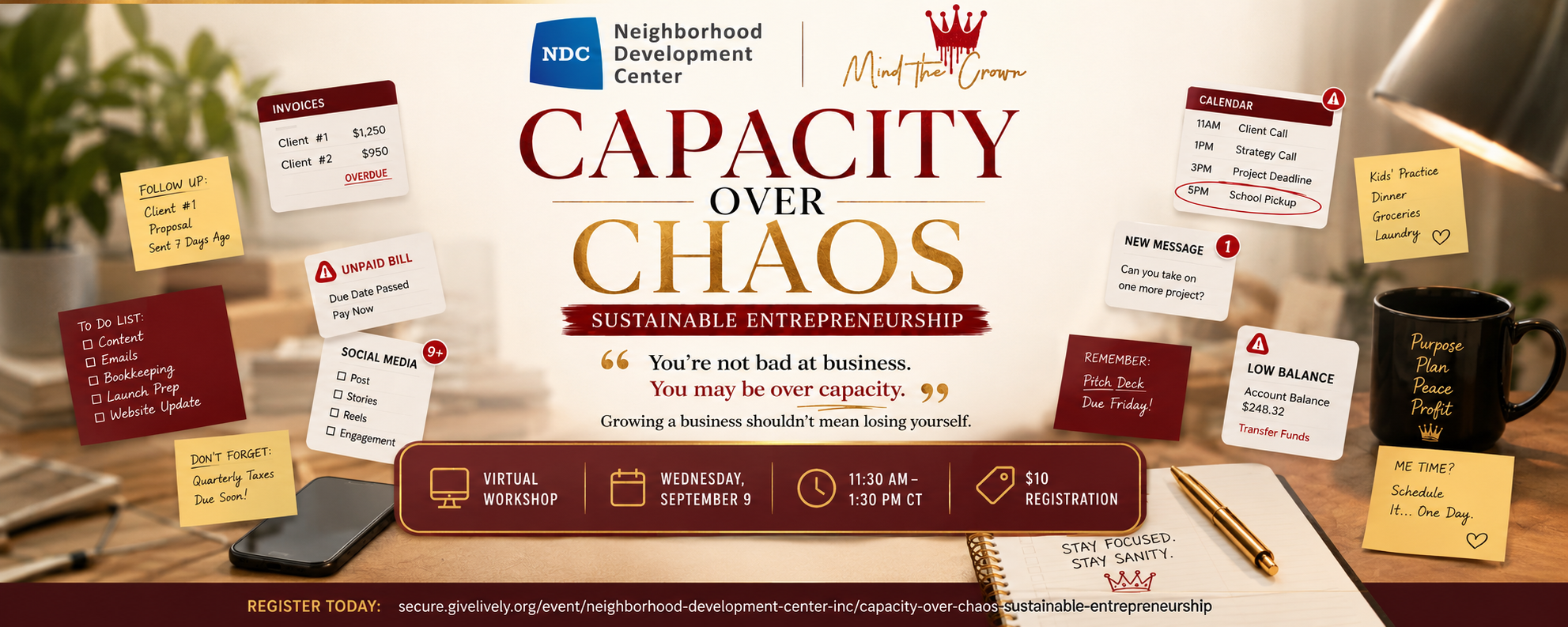 Capacity Over Chaos: Sustainable Entrepreneurship