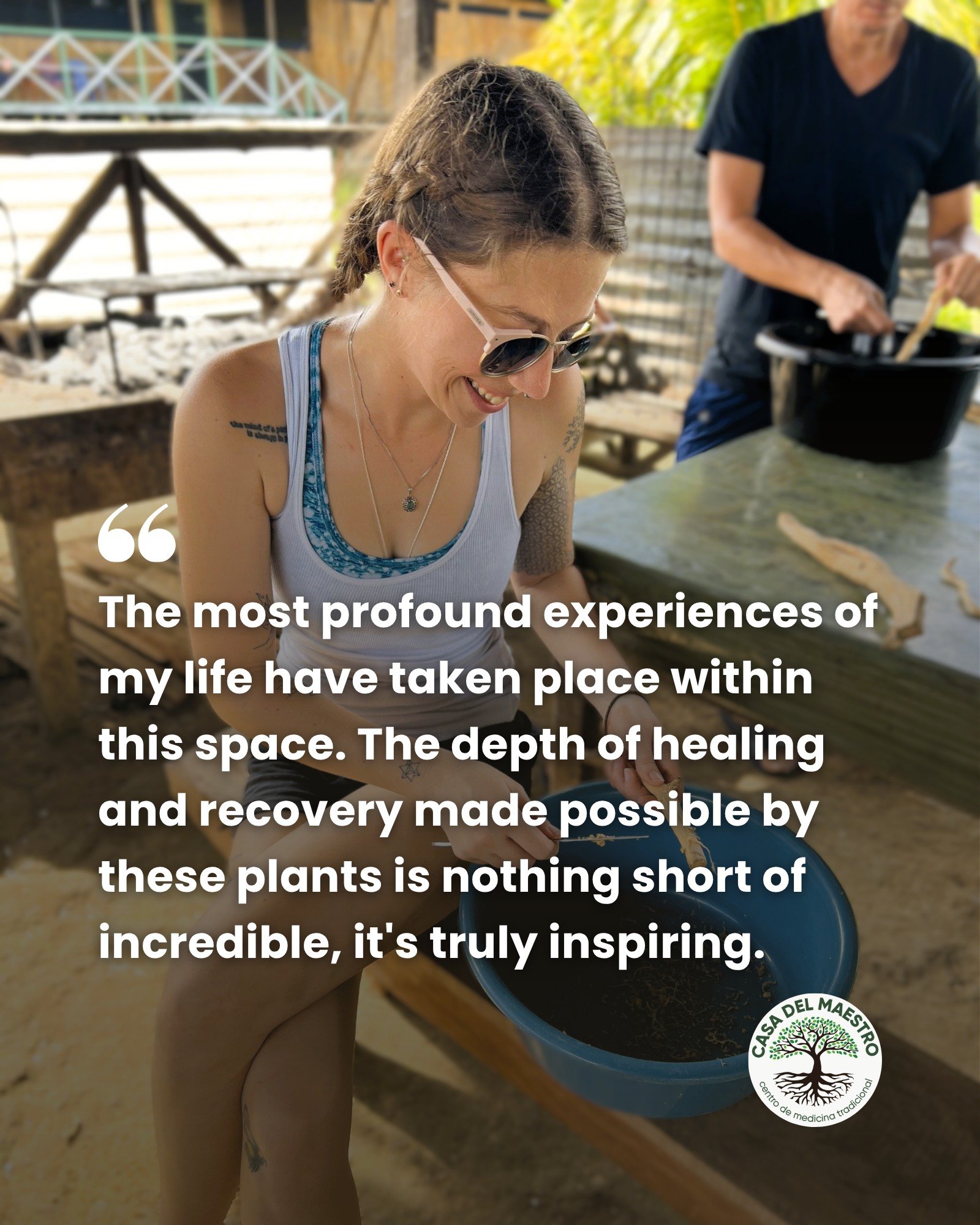A recent testimonial from one of our guests! 🙌💜

"The most profound experiences of my life have taken place within this space. The depth of healing and recovery made possible by these plants is nothing short of incredible, it's truly inspiring