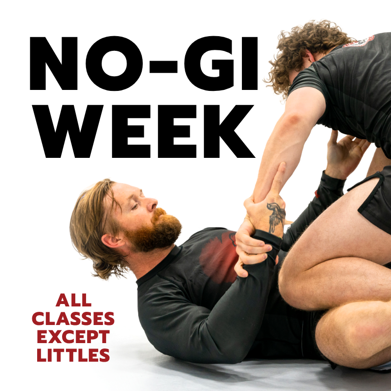 No-Gi Week Begins