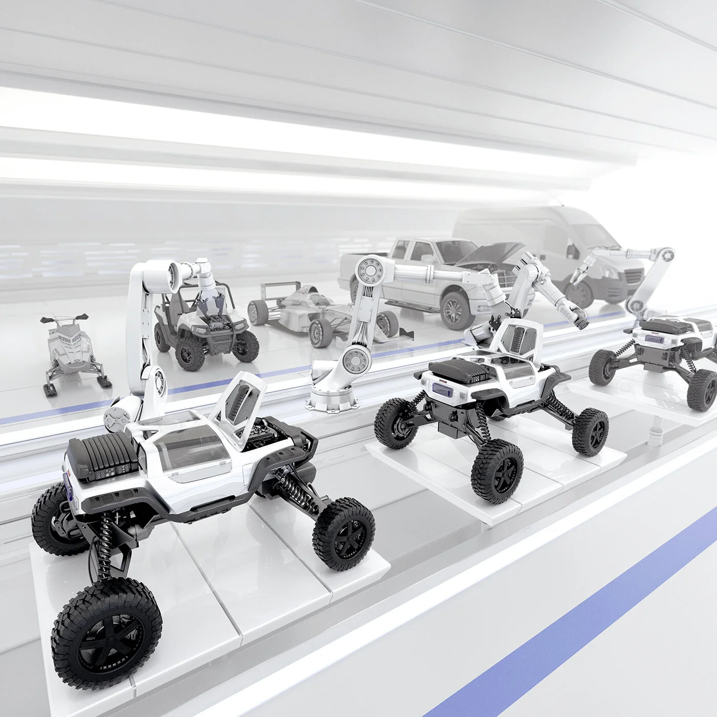 Full CGI / rendered and retouched