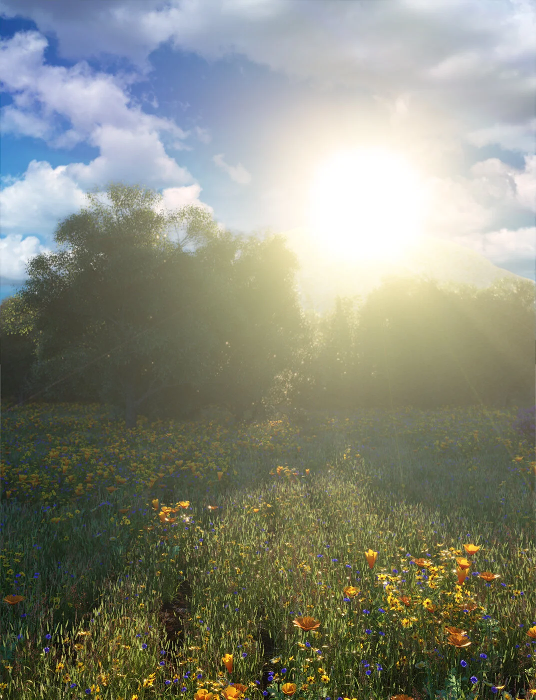 Full CGI / rendered and retouched