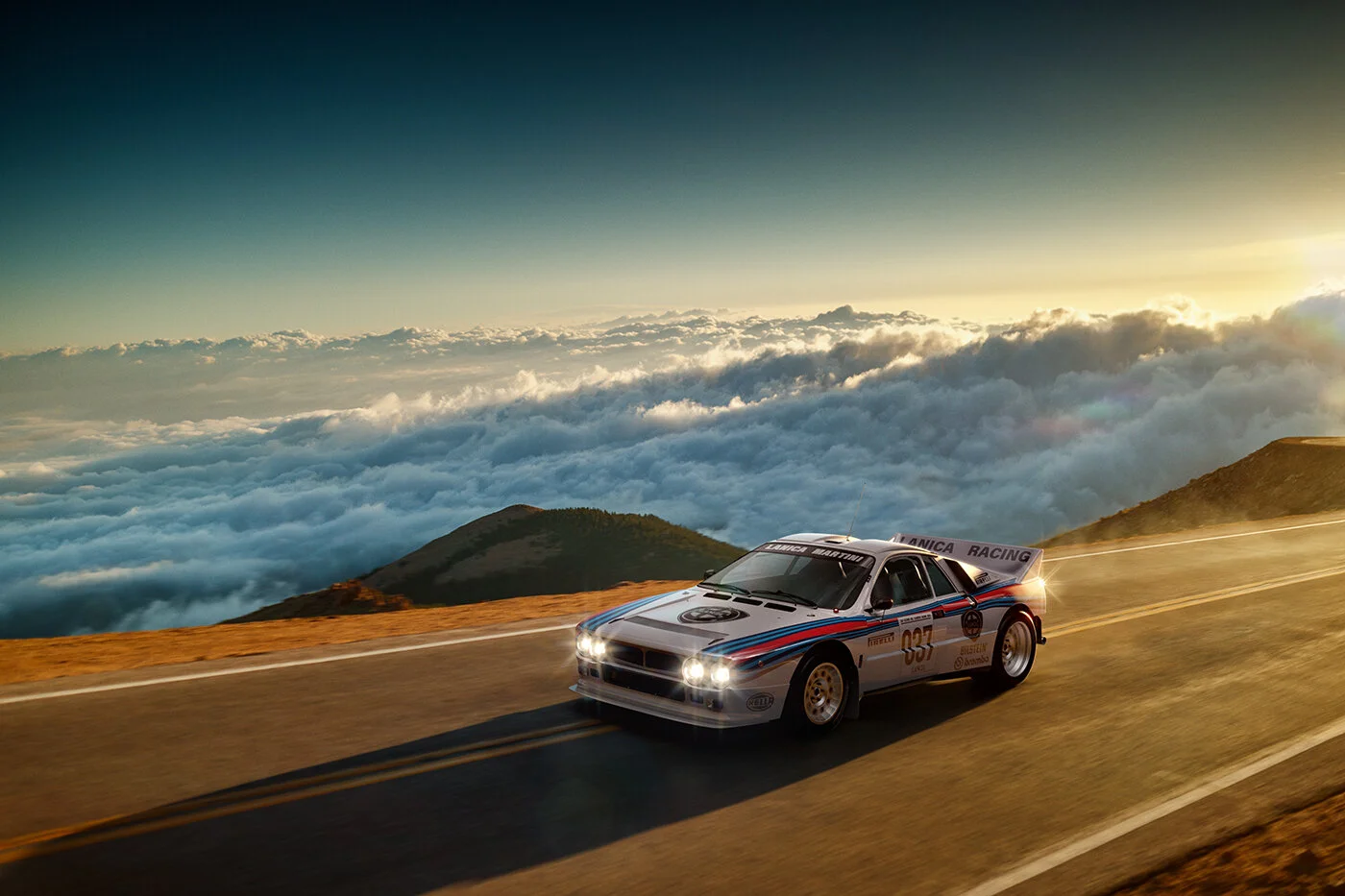 CGI vehicle / provided backplate / rendered and retouched