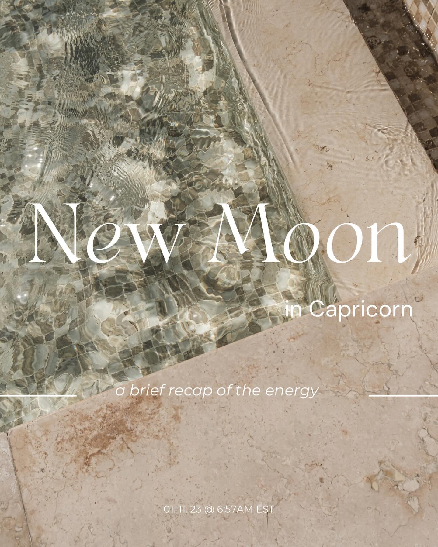 Where are my fellow Cap Moon?! Happy Lunar Return! ✨🌙

Today at 6:57 AM EST we have the New Moon in Capricorn at 20&deg;. This New Moon brings a fresh perspective on how we can move forward toward our dreams and goals by honoring our emotions and ov