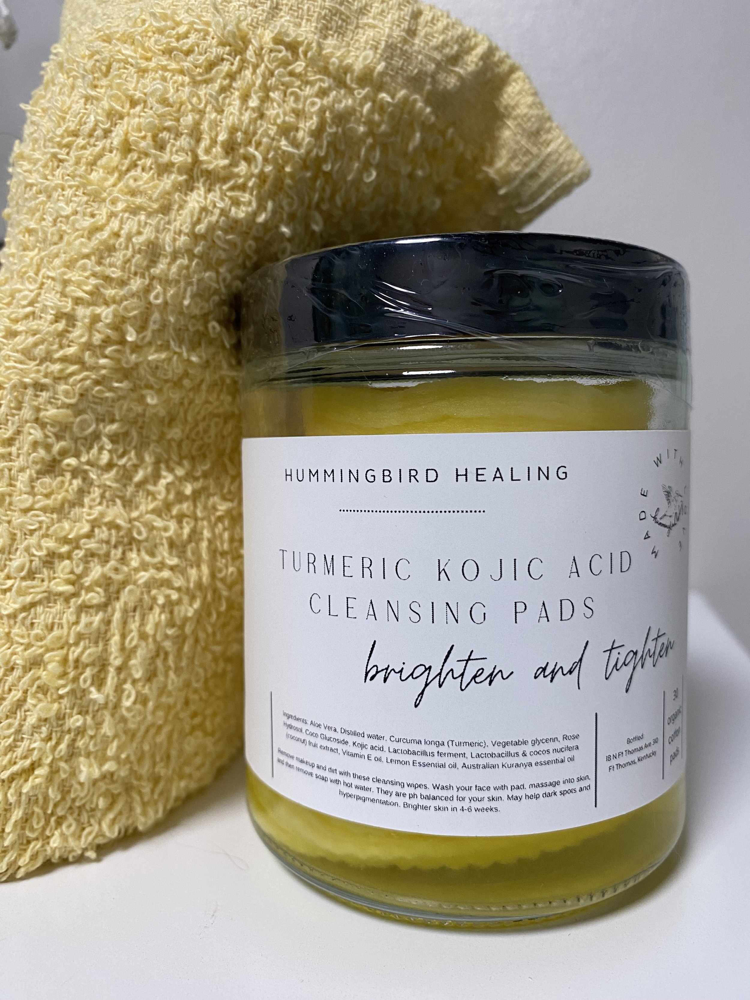 Turmeric Kojic Acid Cleansing pads