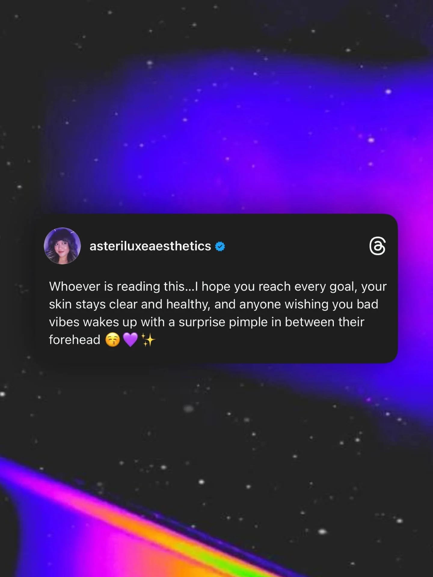 Just a little Friday affirmation for today from your esthetician and acne specialist 🌝💕

#esthetician #estheticianconnection #skincareaffirmations #skincare #skingoals #skinglow #skincareblogger #skincarespecialist #acnespecialist #estheticiancommu