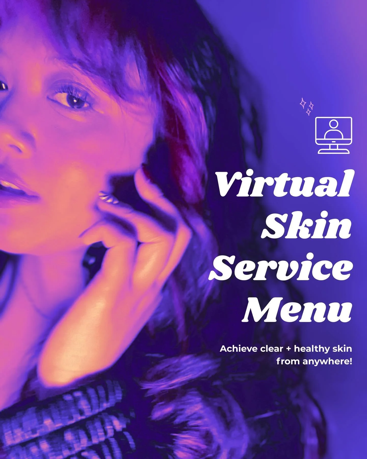 Comment &ldquo;call&rdquo; to book a free 15 minute complimentary discovery call with me to see what virtual service would be best for you 📲✨

Whether you&rsquo;re struggling with acne, stuck in a cycle of guessing what products to use, or just want