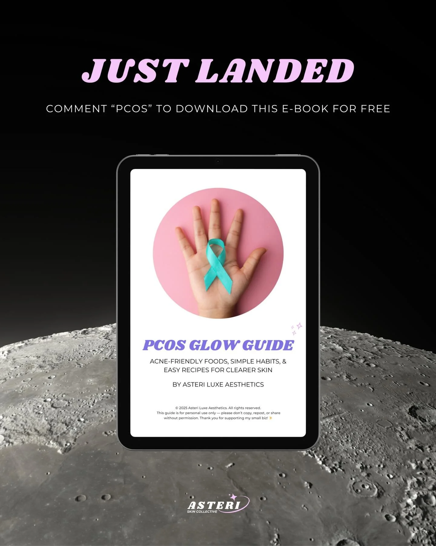 Struggling with PCOS + acne? I made something just for you 💕

I created a free PCOS Glow Guide for my cysters filled with simple foods, gentle habits, and a 7-day meal grid to help support happier hormones + clearer skin. 

No overwhelm. No extremes