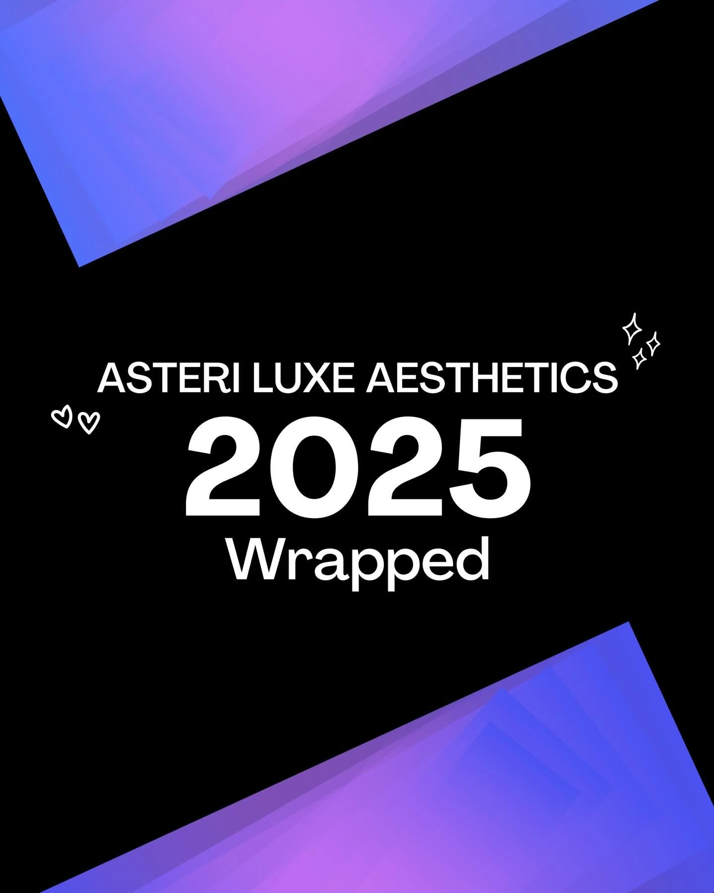 Anddd that&rsquo;s a wrap for 2025 at Asteri Luxe Aesthetics! 🎬✨

We hope you&rsquo;ll continue to join us in the new year to keep your skin healthy + glowy. We have so many creative projects and services coming your way 🤫

Thank you to EVERYONE th